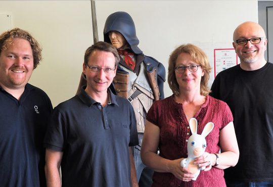 Tabea Rößner, MdB bei BlueByte in Mainz