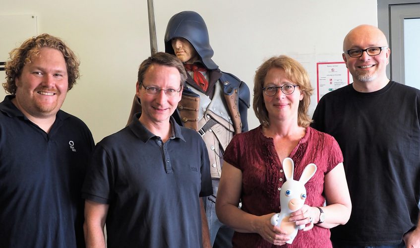 Tabea Rößner, MdB bei BlueByte in Mainz