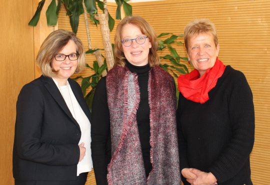 Ursula Groden-Kranich, MdB; Tabea Rößner, MdB; Ulli Nissen, MdB.