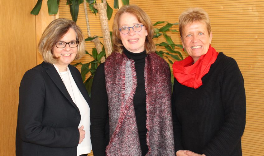 Ursula Groden-Kranich, MdB; Tabea Rößner, MdB; Ulli Nissen, MdB.