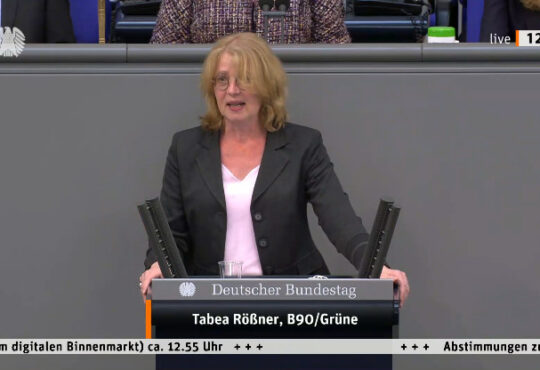 Gesetzentwurf zur Urheberrechtsreform: Ansatz richtig, Reformbedarf bleibt Bild: Tabea Rößner Copyright Deutscher Bundestag