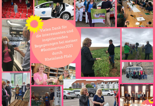 Rheinland-Pfalz kann nachhaltig und digital - Rückblick auf meine Sommertour 2021 Bilder Copyright Tabea Rößner