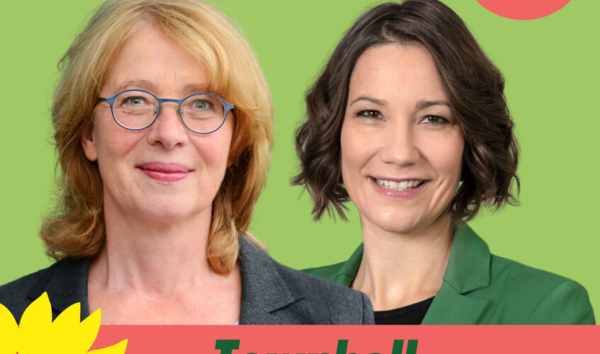 Townhall mit Tabea Rößner & Anne Spiegel: Gemeinsam für ein besseres Klima Bild vlnr: Tabea Rößner, Anne Spiegel Copyright Tabea Rößner