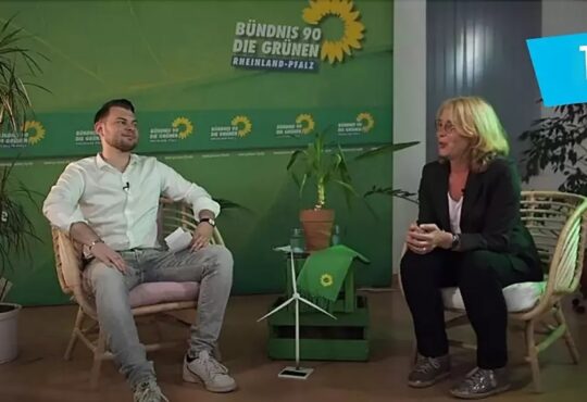 Sebastian trifft Tabea Rößner, B90/Die Grünen: "Deutschland hat versagt!" Part 2 Bild vlnr: Sebastian Nelles, Tabea Rößner Copyright Tabea Rößner