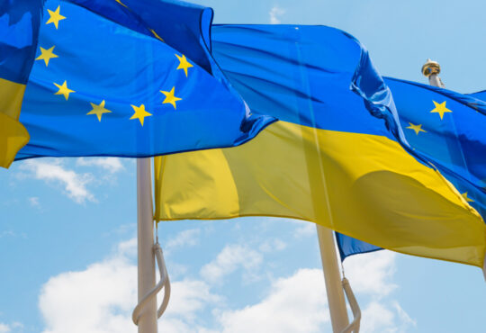 Statement zur aktuellen Lage in der Ukraine Erstellt mit Canva