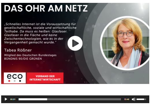 eco-Podcast „Das Ohr am Netz“ Bild: Tabea Rößner Copyright Tabea Rößner