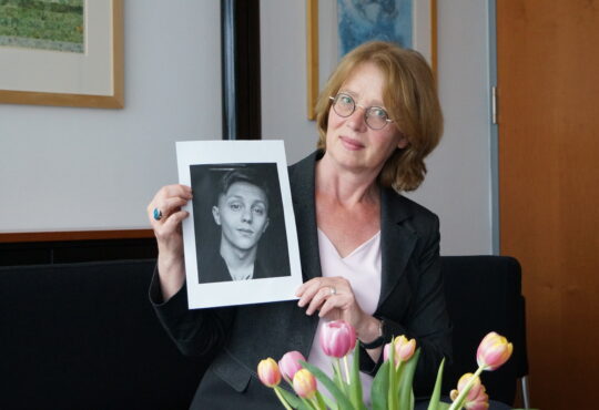 Ich übernehme eine Patenschaft für Dzmitry Kubarau Bild vlnr: Dzmitry Kubarau, Tabea Rößner Copyright Tabea Rößner