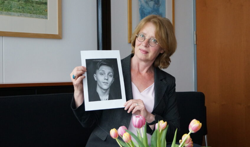 Ich übernehme eine Patenschaft für Dzmitry Kubarau Bild vlnr: Dzmitry Kubarau, Tabea Rößner Copyright Tabea Rößner