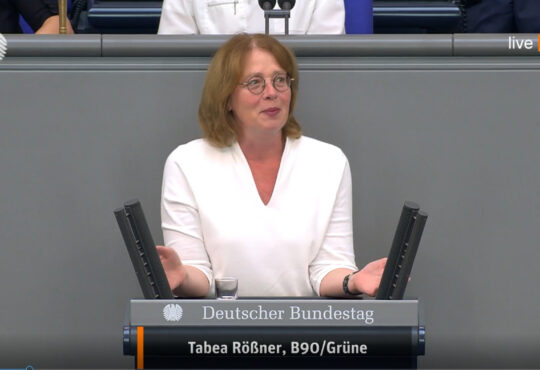 Bundestagsrede zum BMDV-Haushalt Bild: Tabea Rößner Copyright Deutscher Bundestag