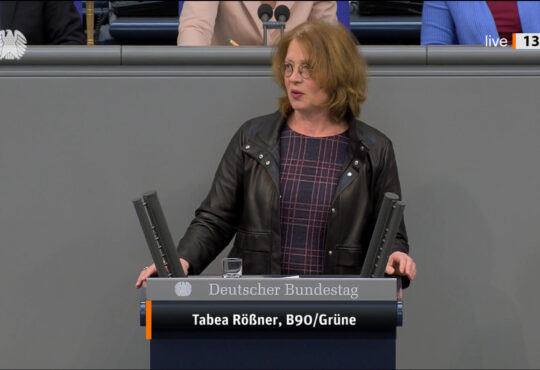 Rede zum Bericht der Technikfolgenabschätzung Bild: Tabea Rößner Copyright Deutscher Bundestag
