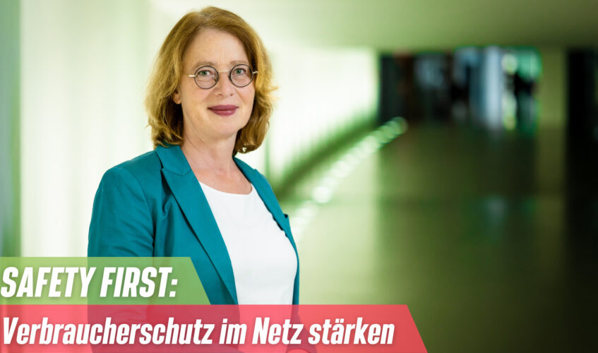 Safety First: Verbraucherschutz im Netz stärken Copyright Tabea Rößner