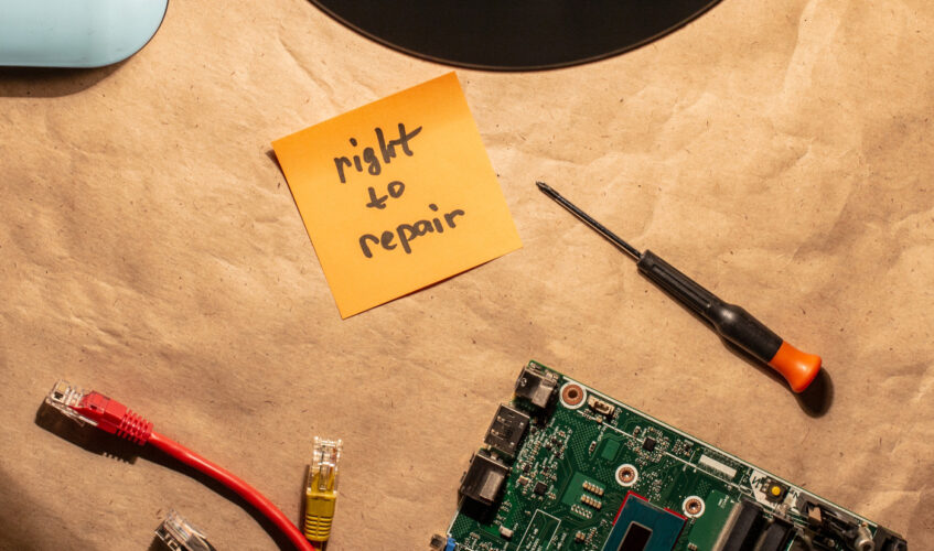Recht auf Reparatur: Wir brauchen jetzt ordentlich Tempo! Erstellt mit Canva