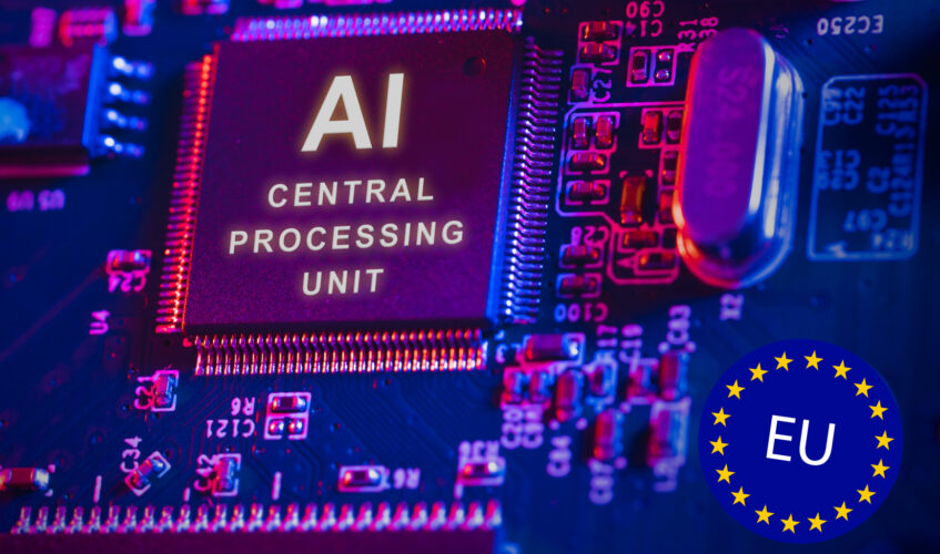 AI Act: EU setzt wegweisende Maßstäbe für Technologieregulierung Erstellt mit Canva