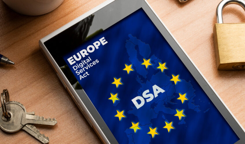 Statement zu einer möglichen Einigung zum Digitale Dienste Gesetz Erstellt mit Canva
