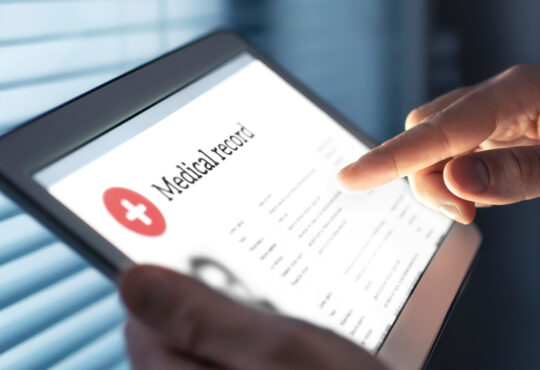 Elektronische Patientenakte: Persönliche Erklärung zum Abstimmungsverhalten Erstellt mit Canva
