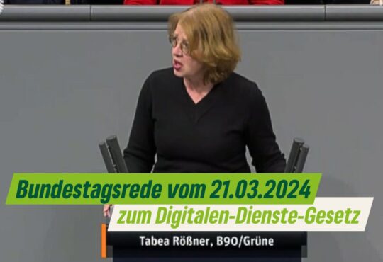 Bundestagsrede zum Digitalen-Dienste-Gesetz Copyright Deutscher Bundestag