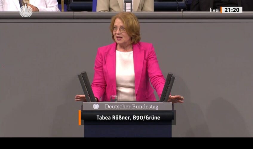 Bundestagsrede zur Umsetzung des "Rechts auf schnelles Internet" - 13.06.2024 Copyright Deutscher Bundestag