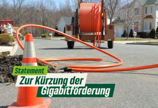 Statement - Zur Kürzung Gigabitförderung Erstellt mit Canva - 29.7.2024