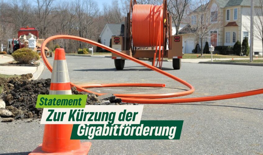 Statement - Zur Kürzung Gigabitförderung Erstellt mit Canva - 29.7.2024