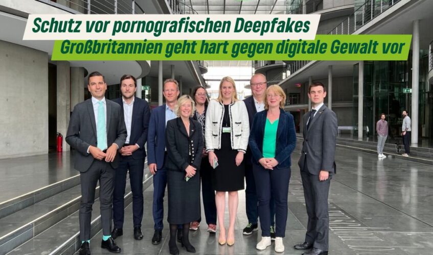 Besuch der britischen IPU am 11.9.24 Teilnehmer:innen v.l.n.r: Nicolas Zippelius, Johannes Schätzl, Maik Außendorf, Julie Smith, Barbara Benkstein, Owen of Alderley Edge, Dr. Volker Redder, Tabea Rößner, Phil Brickell (Copyright Tabea Rößner)