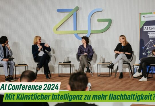 Tabea Rößner auf der AI Conference 2024 des BMUV, organisiert von der Zukunft-Umwelt-Gesellschaft (ZUG) Copyright Zukunft-Umwelt-Gesellschaft (ZUG)