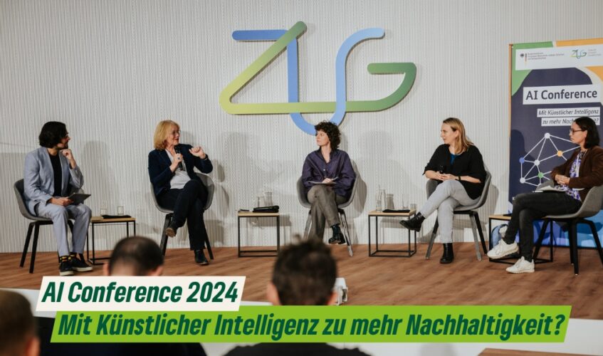 Tabea Rößner auf der AI Conference 2024 des BMUV, organisiert von der Zukunft-Umwelt-Gesellschaft (ZUG) Copyright Zukunft-Umwelt-Gesellschaft (ZUG)