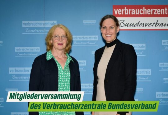 Tabea Rößner bei der Mitgliederversammlung des vzbv am 20.11.2024 Copyright Gert Baumbach